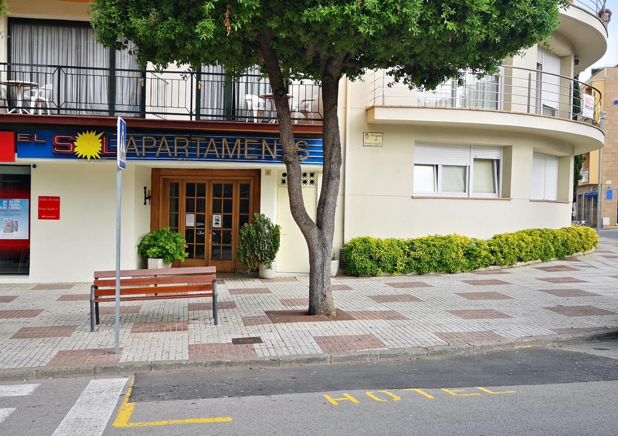 Apartamentos El Sol II Tossa de Mar Kültér fotó